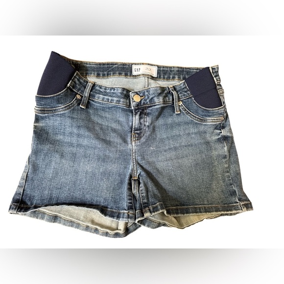 GAP Maternity Denim Shorts - Picture 1 of 6